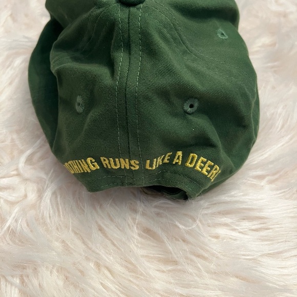 John Deere Owners Edition Baseball Cap Truckers Hat Green Adjustable One Size - Picture 3 of 5